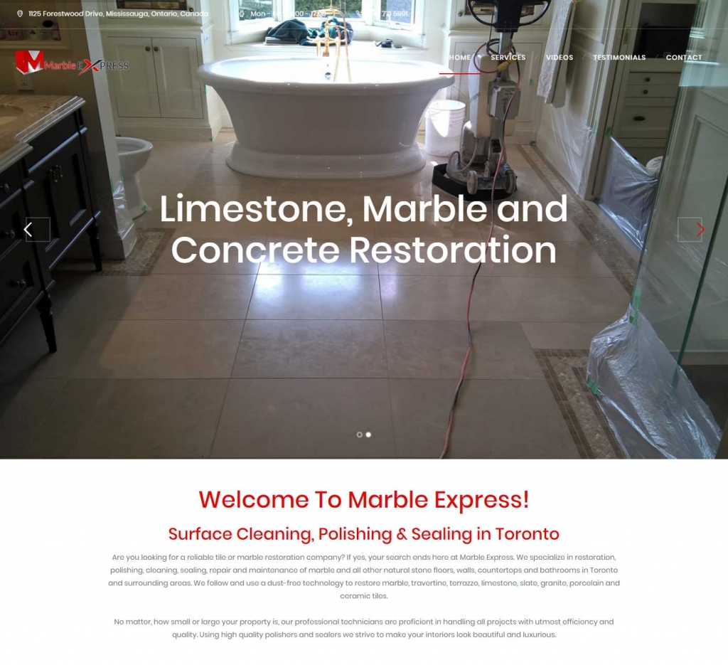 The Uncomplicated Yet Effective Marble Express Web Design